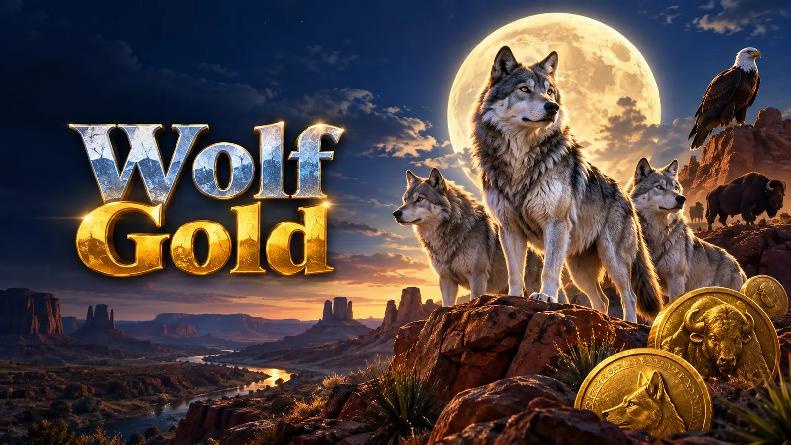 Original editorial artwork for Wolf Gold